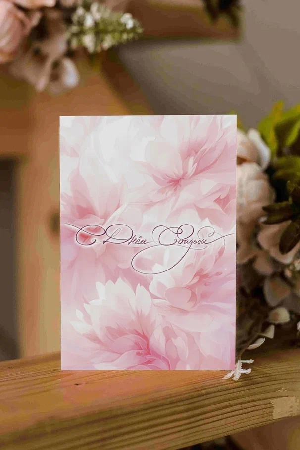 dizajnerskaya-otkrytka-s-dnem-svadby-rozovye-czvety-ar145.jpg